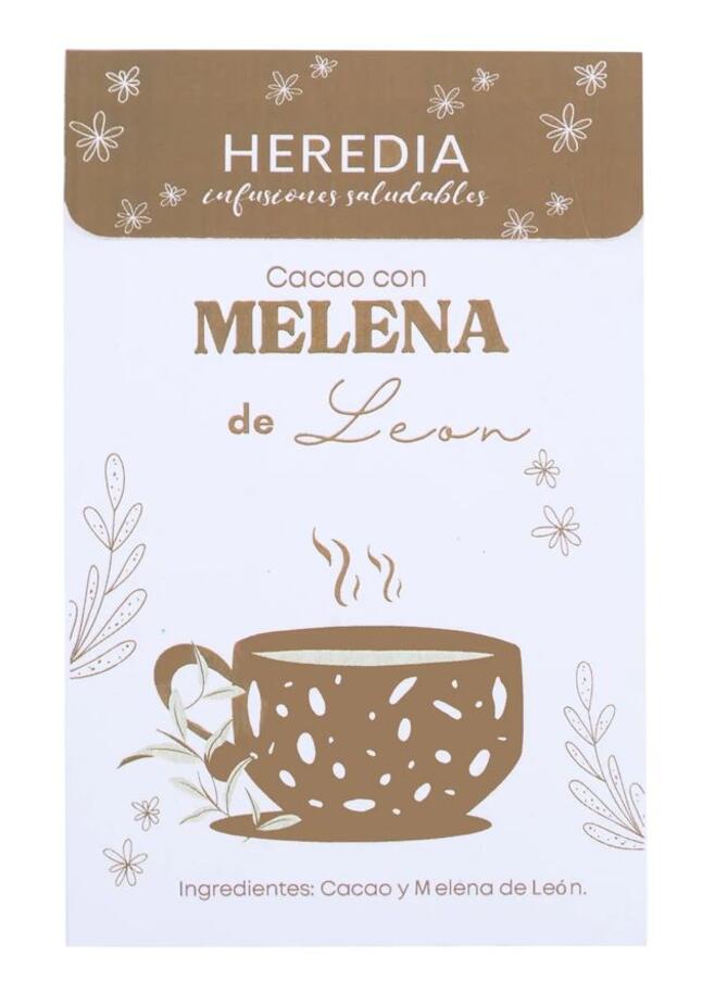 Infusión Melena de León con Cacao x 40 gr = Heredia