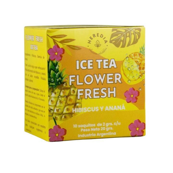 Te Ice Flower Fresh Hibiscus y Ananá x 10 saq = Heredia