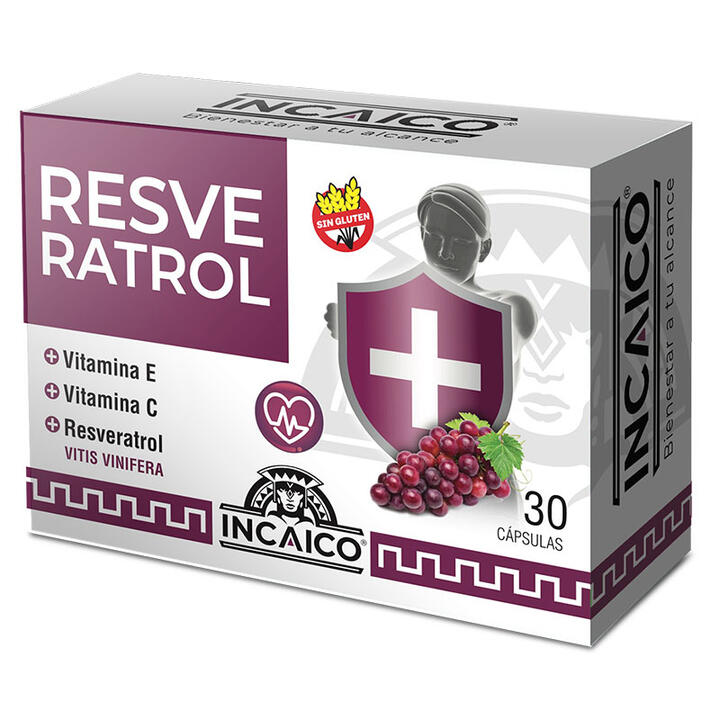 Resveratrol x 30 comp - Incaico