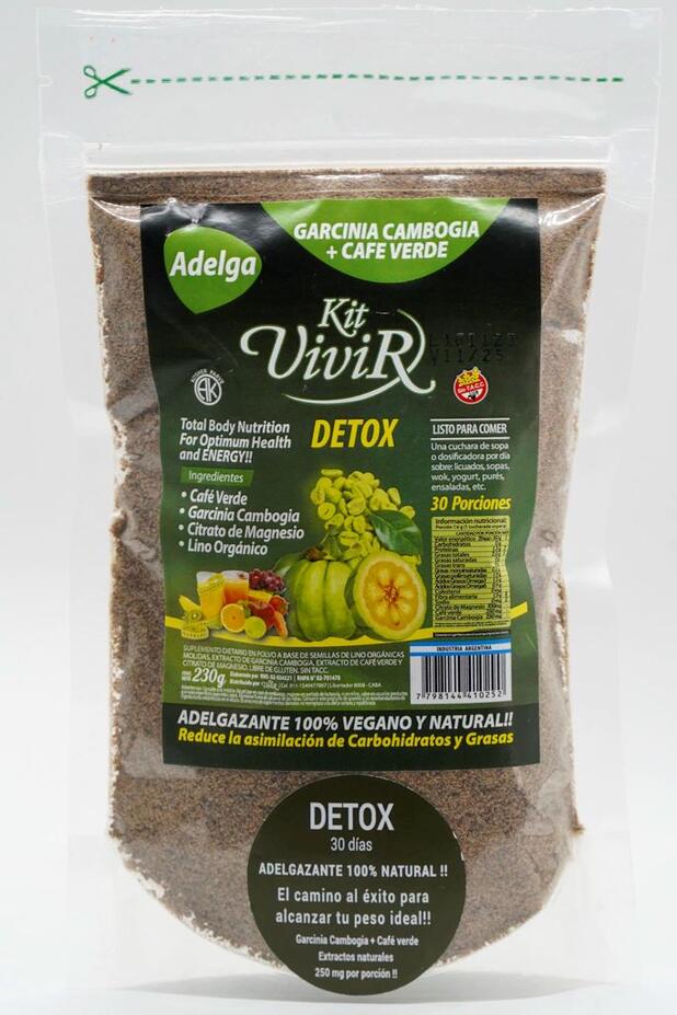 Adelga Garcinia + Café Verde x 230 gr = Kit Vivir