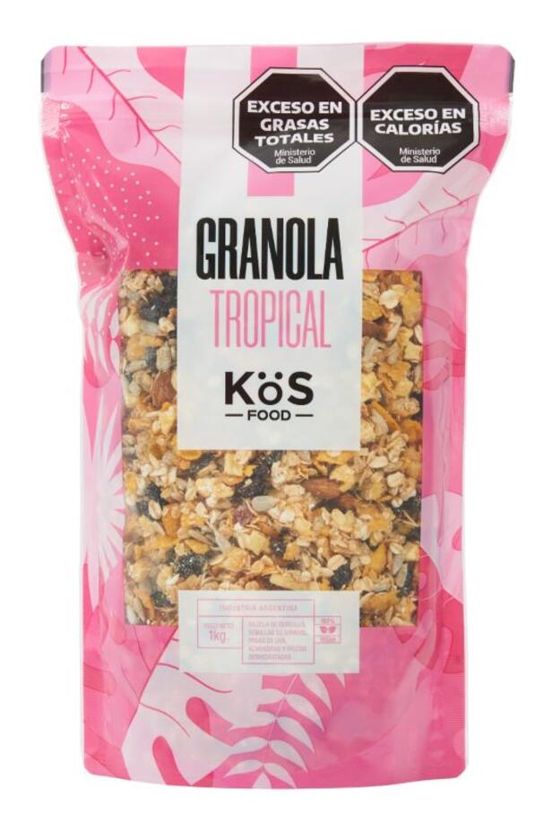 Granola Tropical x 1 kg KöS Food