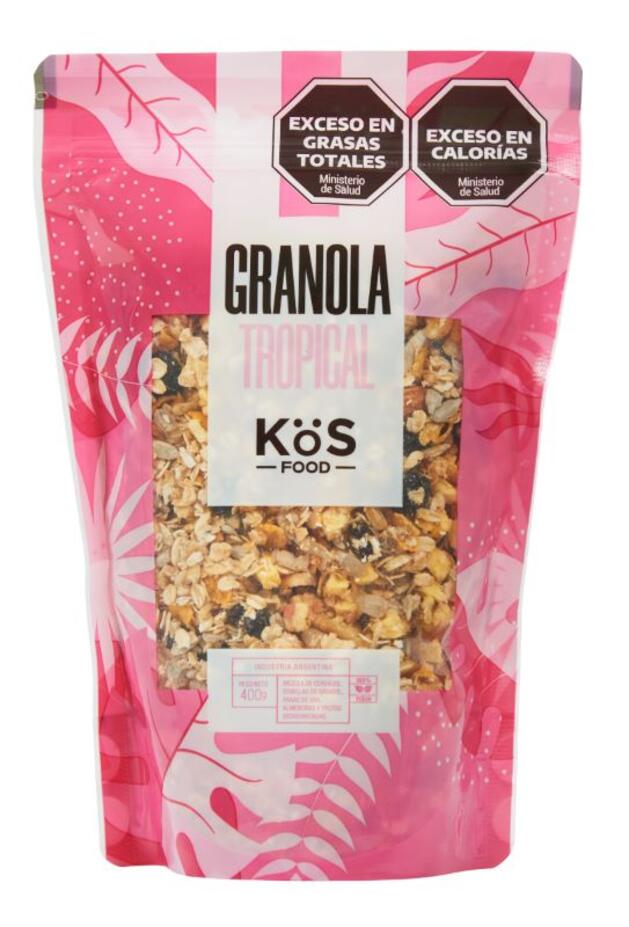 Granola Tropical x 400 g KöS Food
