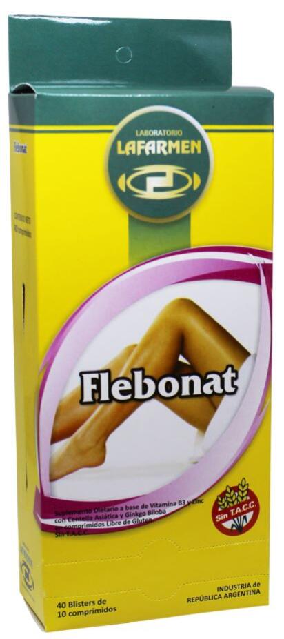 Flebonat 40 Blíster x 10 comp - Lafarmen