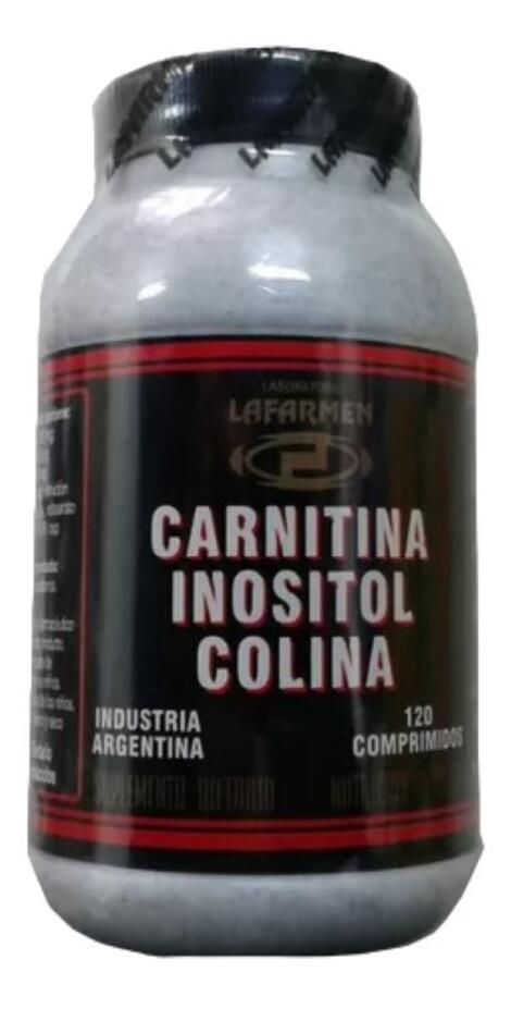 Carnitina Inositol Colina x 120 comp - Lafarmen