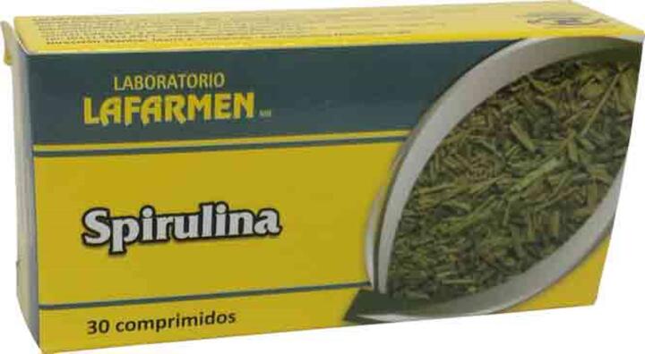 Espirulina x 30 comp - Lafarmen