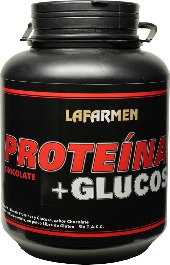 Proteínas + Glucosa Sabor Chocolate x 1500 gr - Lafarmen