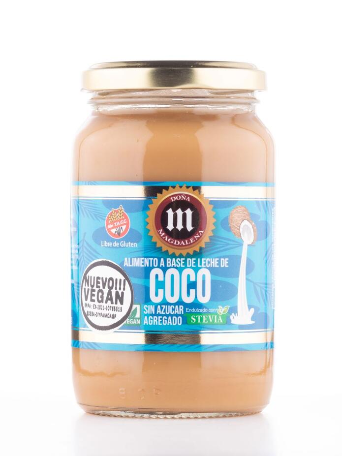 Dulce Vegano Sin Proteína Láctea y Sin Azúcar Coco x 360 gr = Doña Magdalena