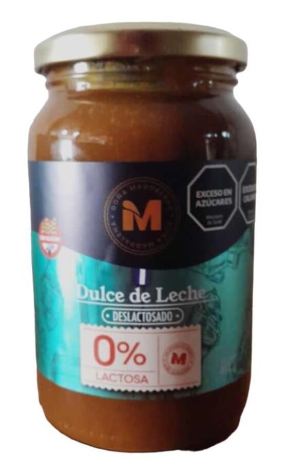 Dulce de Leche 0% Lactosa x 400 gr = Doña Magdalena