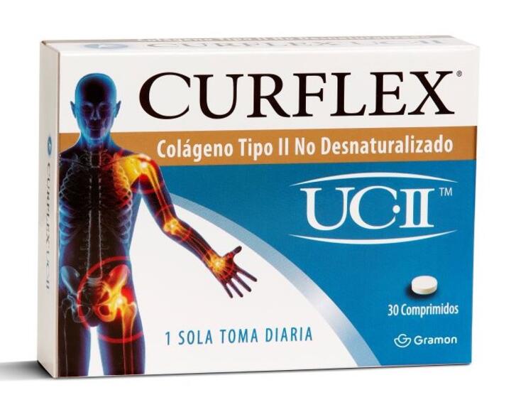 Curflex Colágeno Tipo II x 30 comp Gramon