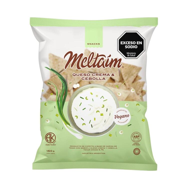 Snack Queso Crema y Cebolla x 150 gr - Meltaim
