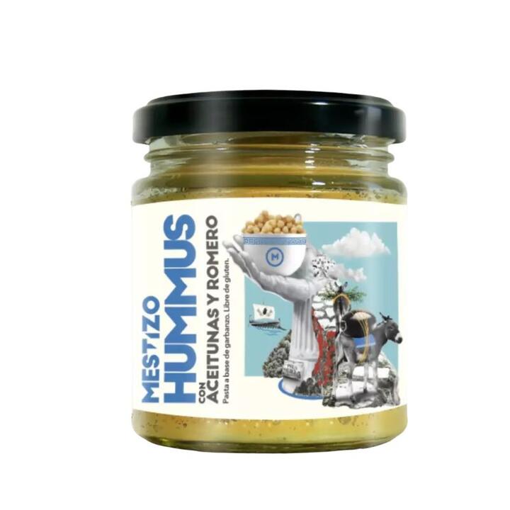 Hummus Aceituna Negra x 175 gr Mestizo