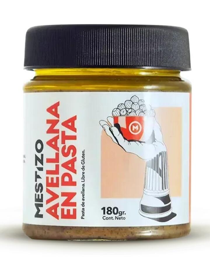 Pasta de Avellanas x 180 gr Mestizo
