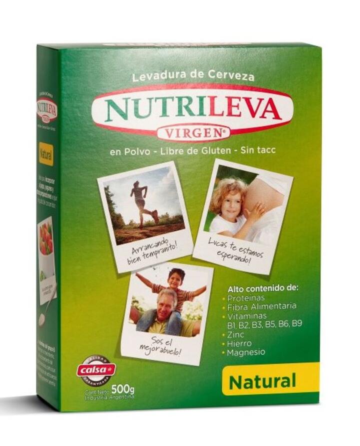 Levadura de Cerveza Original x 500 gr Nutrileva