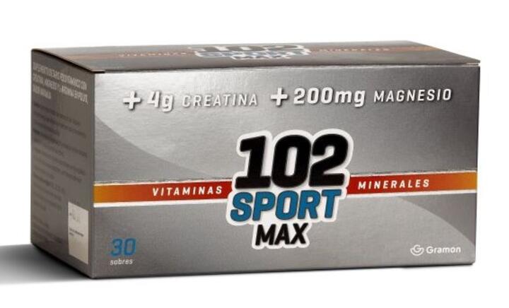 102 Años Sport Max + Creatina x 30 sob Gramon