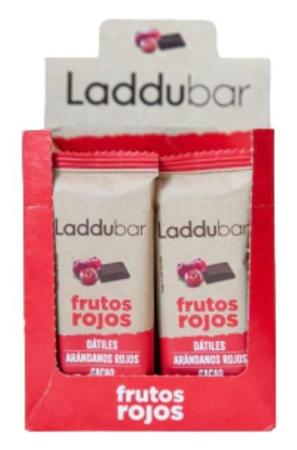 Laduu Bar Frutos Rojos x 12 unid Golden Monkey