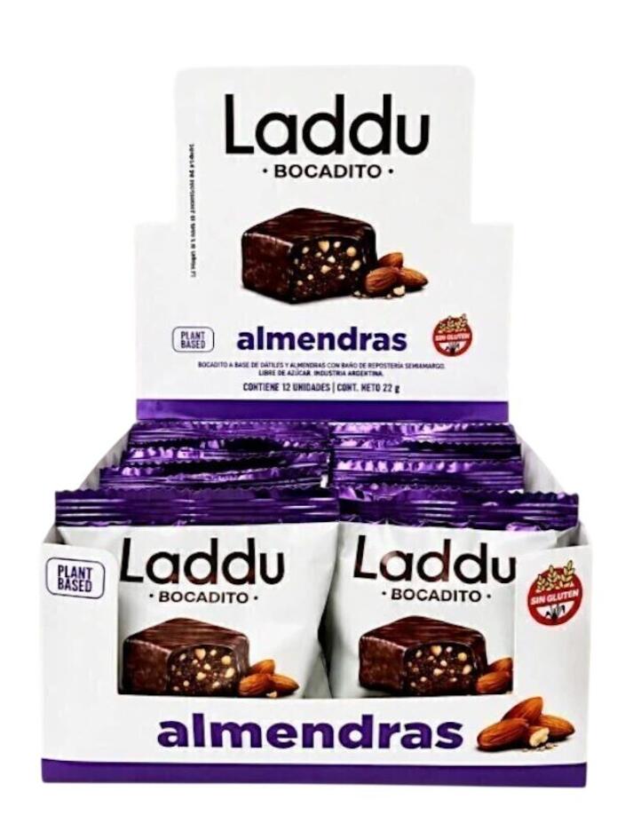Bocadito de Almendras x 22 gr x 12 unid Laddubar