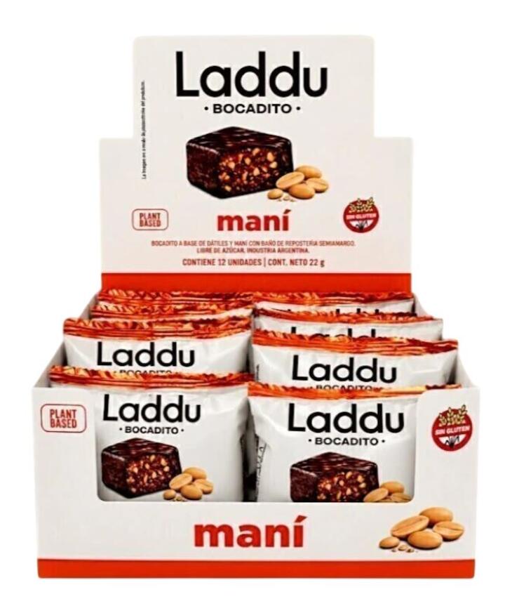 Bocadito de Maní x 22 gr x 12 unid Laddubar