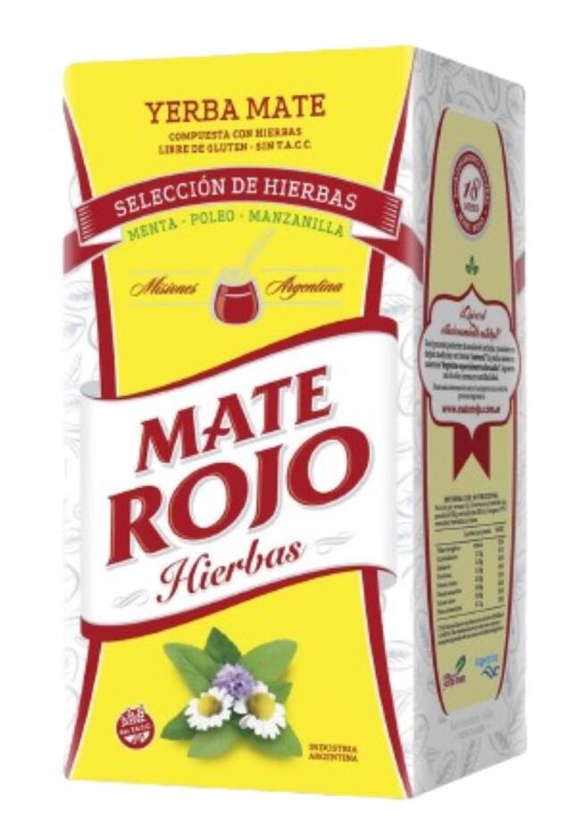 Yerba Mate Hierbas x 500 gr Mate Rojo