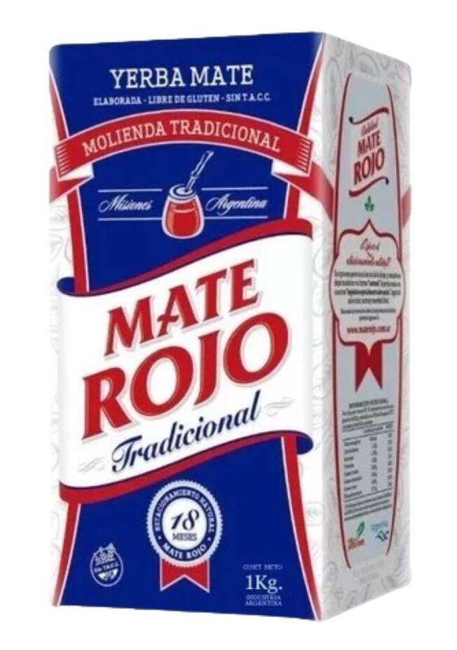 Yerba Mate Tradicional x 500 gr Mate Rojo