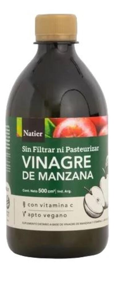 Vinagre de Manzana y Vit C x 500 cc - Natier