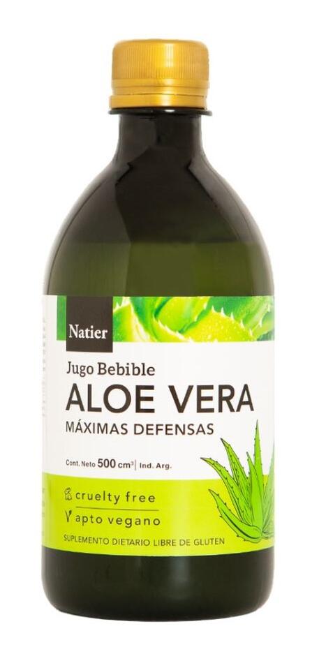 Aloe Vera Jugo 100% Natural x 500 cc - Natier