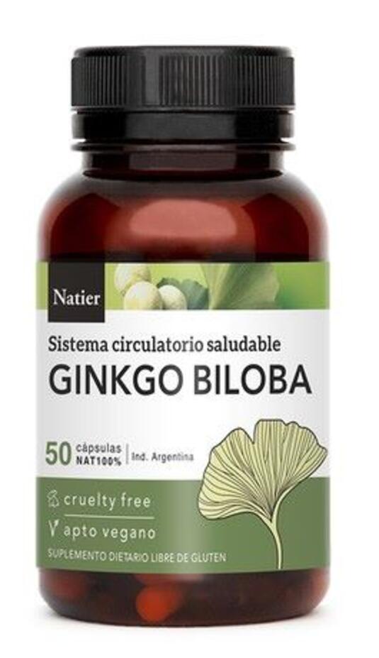 Ginkgo Biloba x 50 caps - Natier