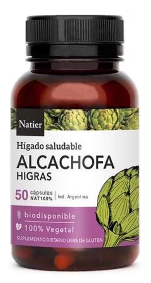 Alcachofa Higras x 50 caps - Natier