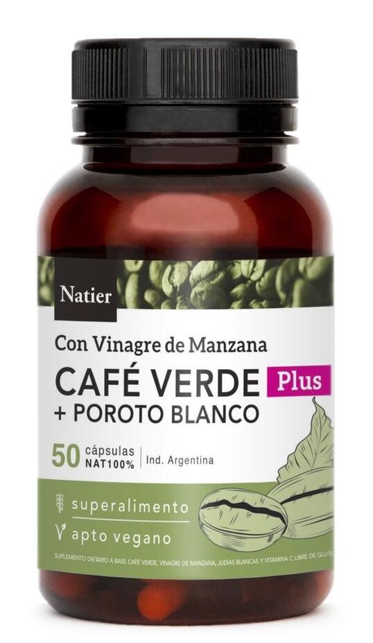 Café Verde Plus x 50 caps - Natier