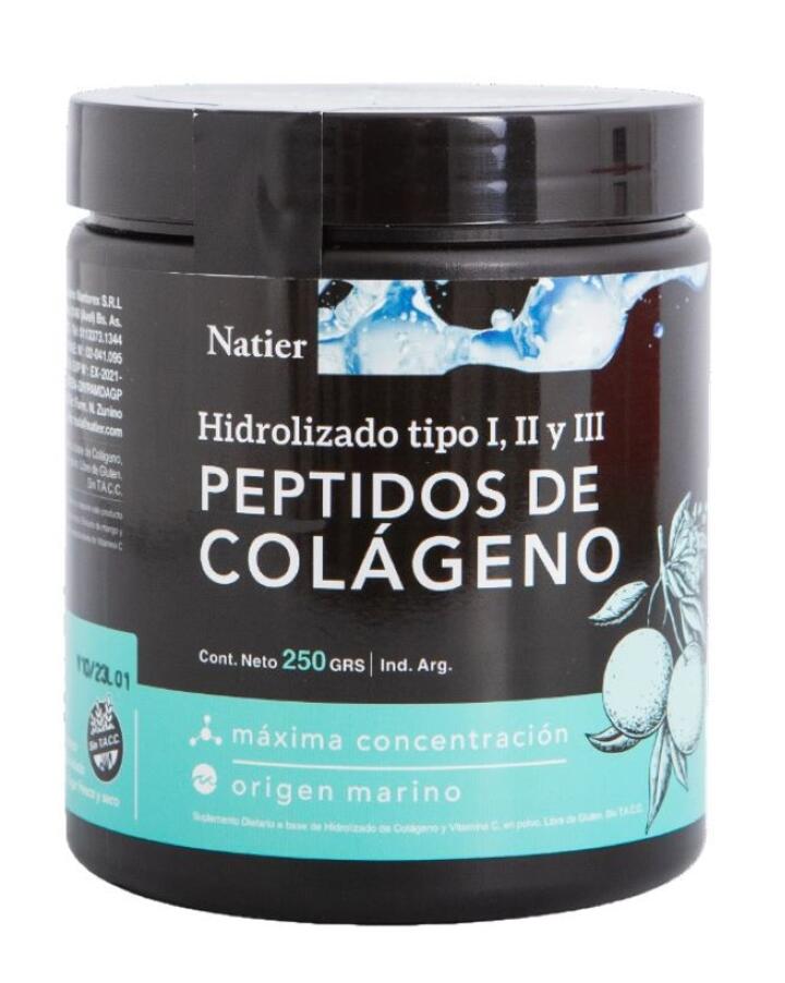 Colágeno Péptidos x 250 gr - Natier