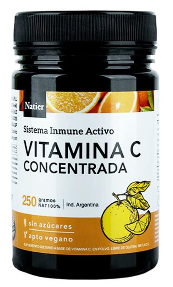 Vitamina C en Polvo x 250 gr - Natier