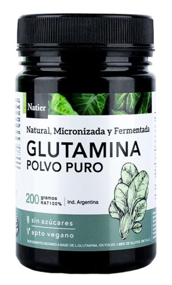 Glutamina en Polvo x 200 gr - Natier