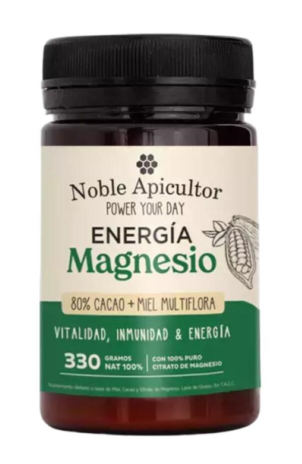 Energia Magnesio + Cacao x 330 gr - Noble Apicultor