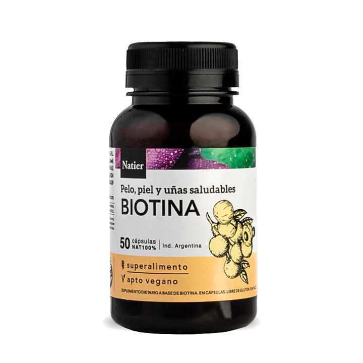 Biotina Concentrada x 50 caps - Natier