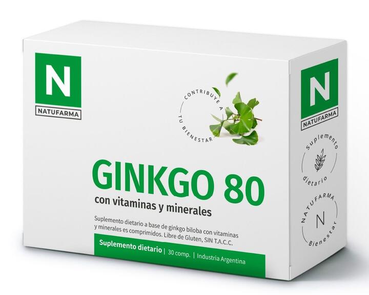 Ginkgo 80 x 30 comp Natufarma