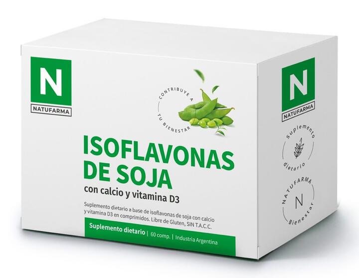 Isoflavonas x 60 comp Natufarma