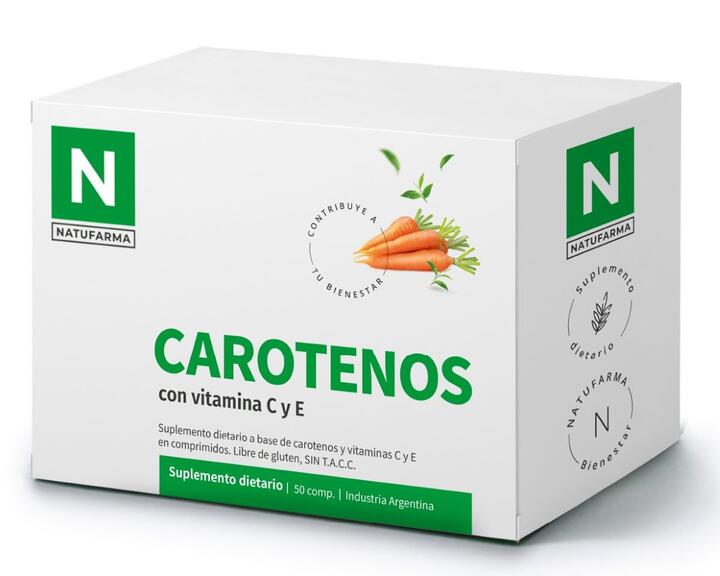 Carotenos x 50 comp Natufarma