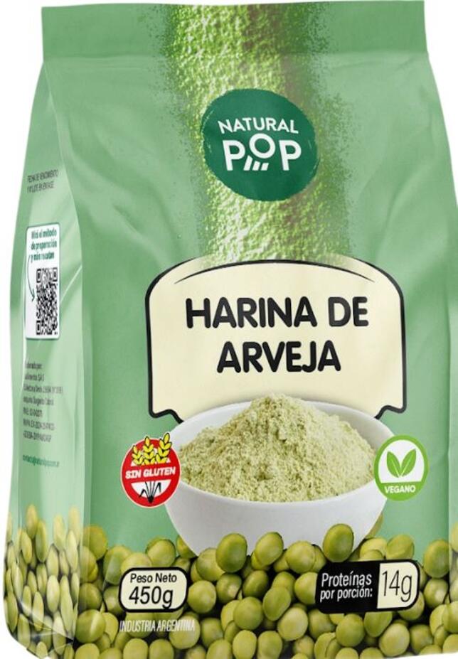 Harina de Arvejas x 450 - Natural Pop