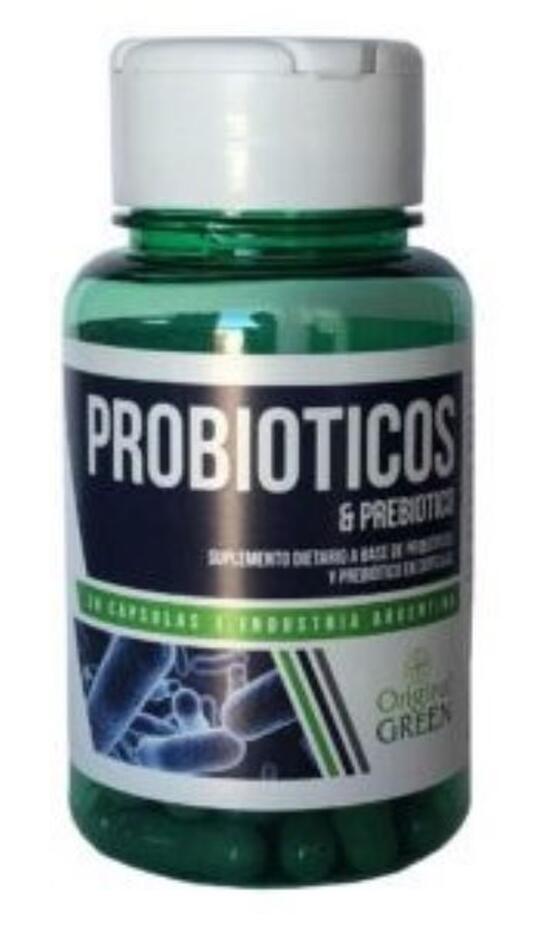 Probiótico x 30 caps = Original Green