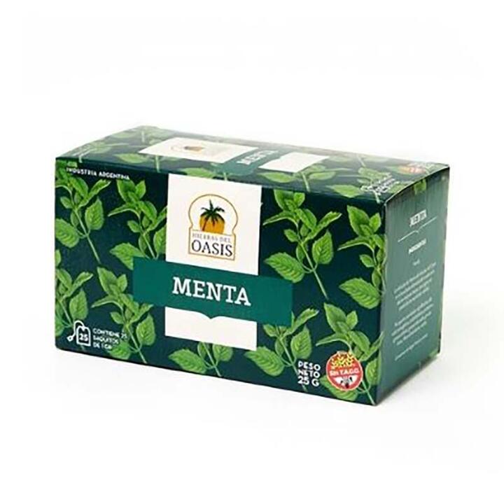 Te Menta x 25 saq - Hierbas del Oasis