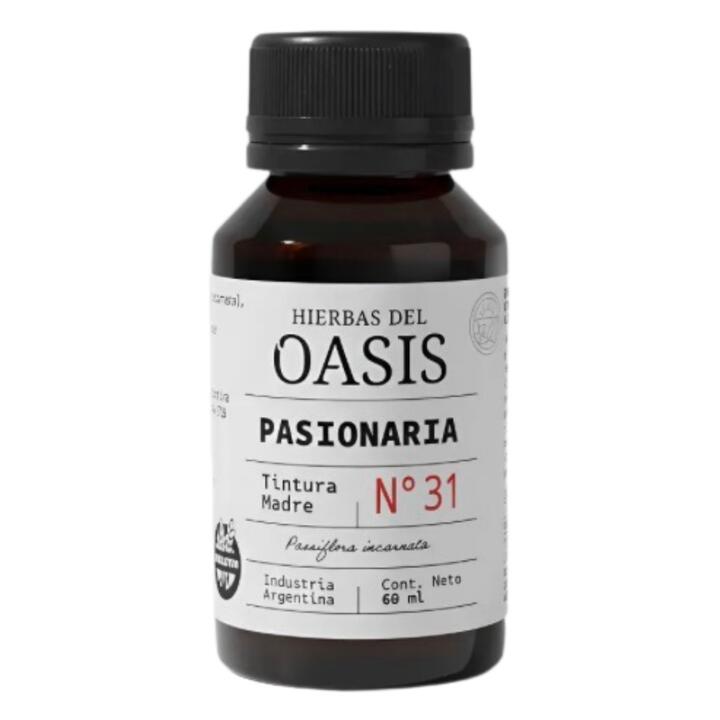 Tintura Madre Pasionaria x 60cc - Hierbas de Oasis