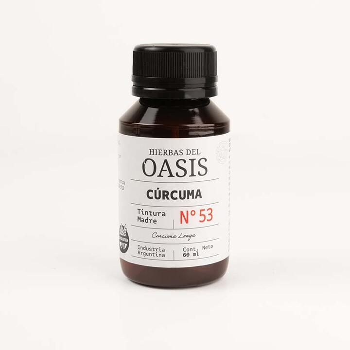 Tintura Madre Cúrcuma x 60cc - Hierbas del Oasis
