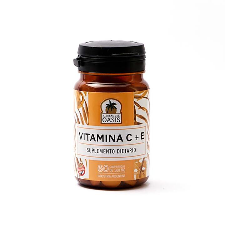 Vitamina C + E x 60 comp - Hierbas del Oasis