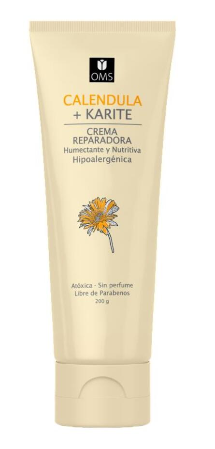 Crema Reparadora con Caléndula + Karité x 200 gr OMS