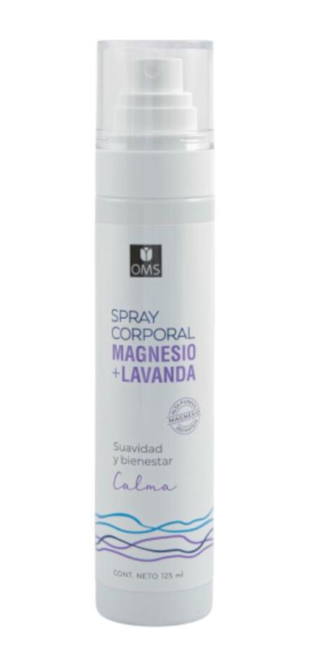 Spray Corporal Calma Magnesio y Lavanda x 125 ml OMS