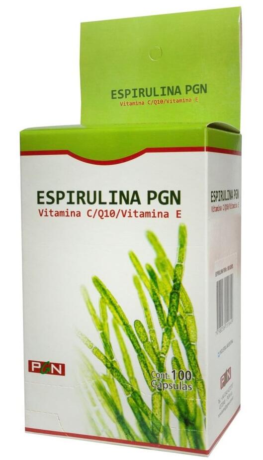 Espirulina 10 Blíster x 10 comp  PGN