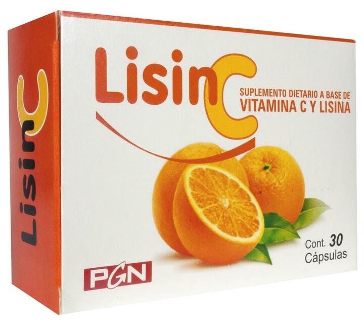 Lisin Vit C x 30 comp  PGN