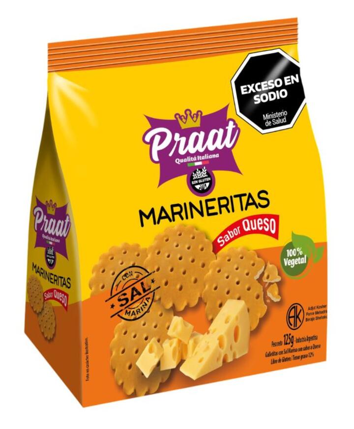 Marineritas sabor Queso x 125 gr Praat