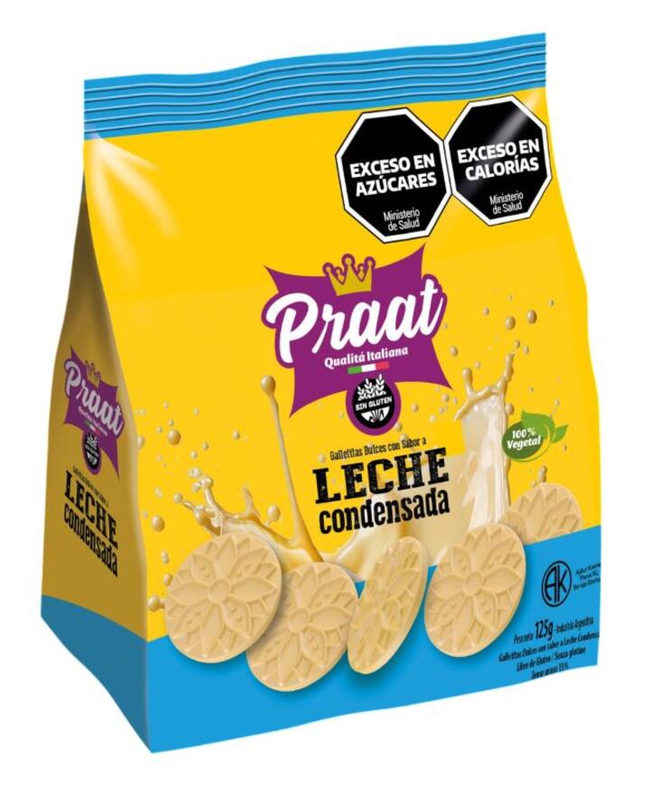 Galletitas Dulces sabor Leche Condensada x 125 gr Praat