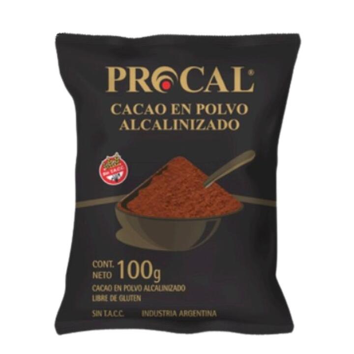 Cacao Amargo x 100 gr Procal