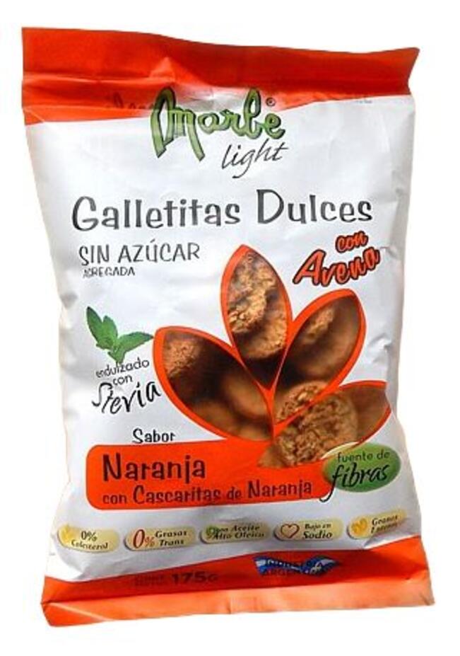 Galletitas Sabor Naranja con Stevia x 185 gr - Marbe